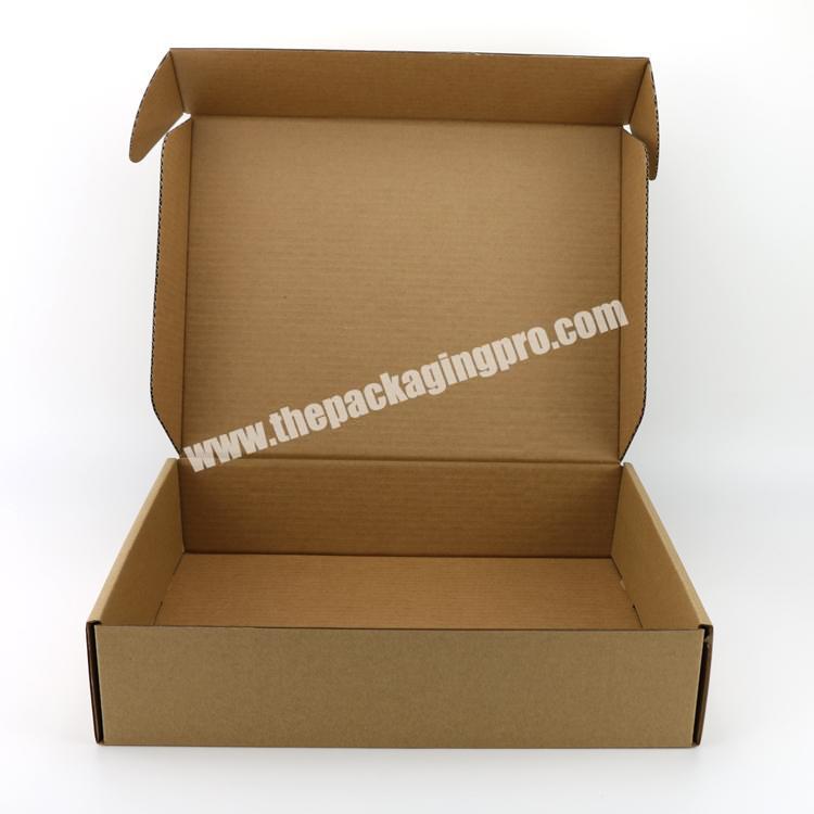 Custom shipping mailer boxes plain corrugated mailer box wholesale kraft mailer box