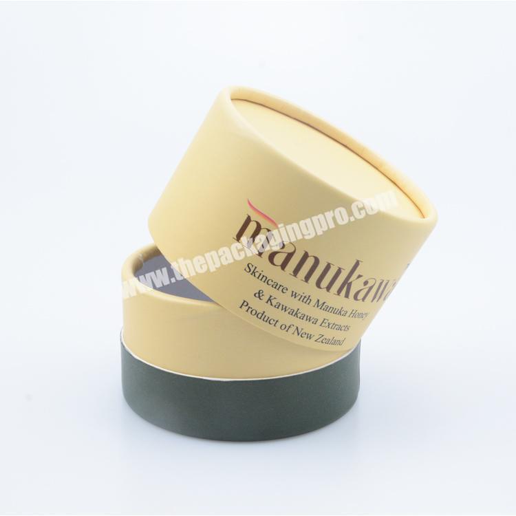 Hot Sale Food Grade Biodegradable Round  Paper Tube Packaging  For Cosmetics