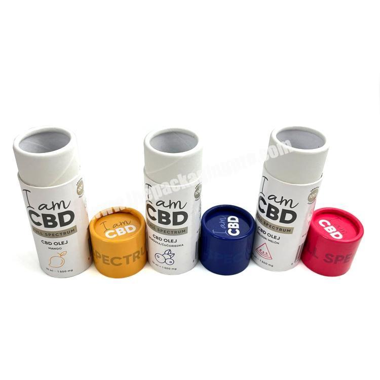 custom Luxury Design paper cylinder packaging New arrival biodegradable push up paper tube cardboard paper deodorant container 