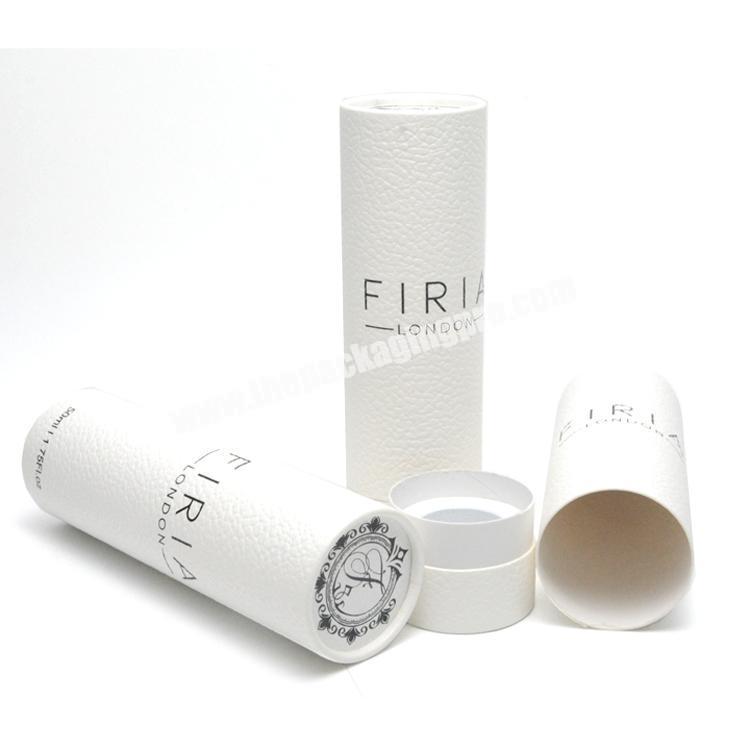 Luxury best welcome fashion paper gift tube special paper round box custom logo printed tube paper box for candle packaging factory