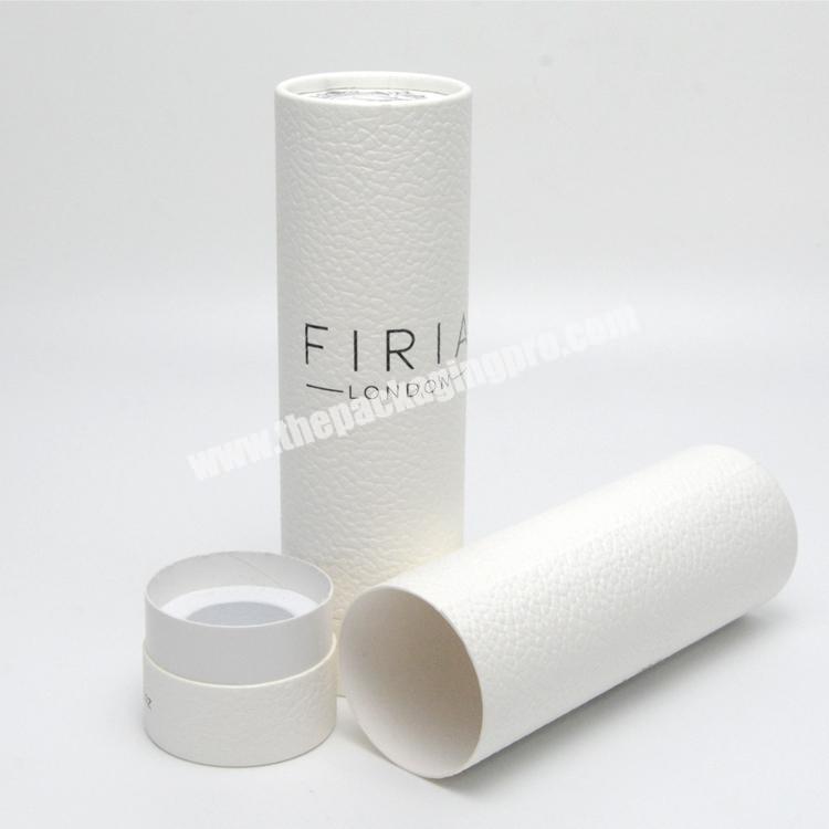 personalize Luxury best welcome fashion paper gift tube special paper round box custom logo printed tube paper box for candle packaging