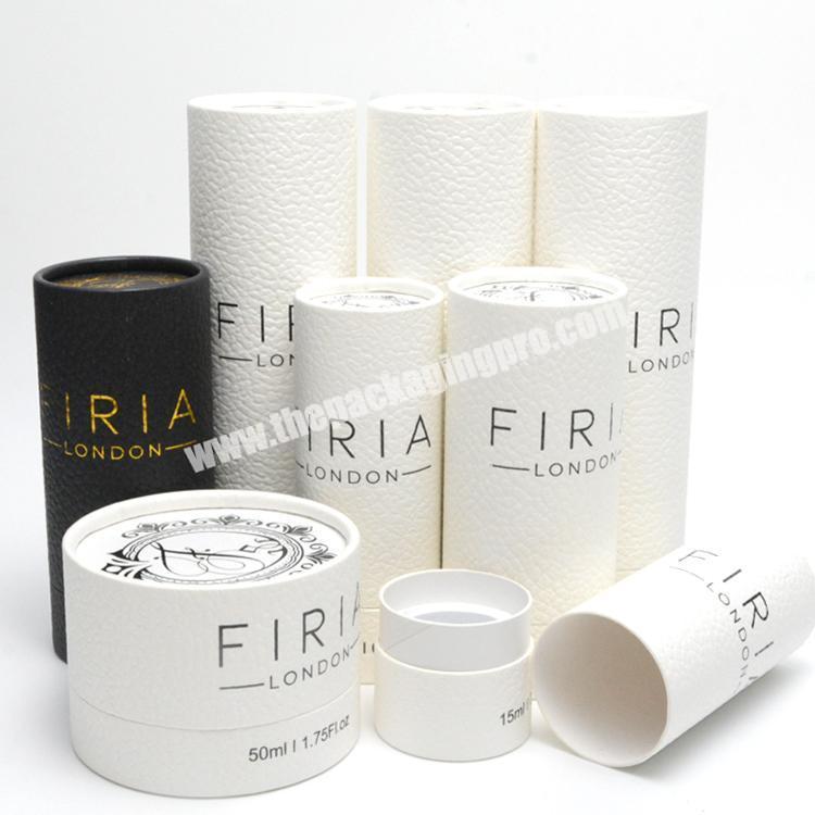 Luxury best welcome fashion paper gift tube special paper round box custom logo printed tube paper box for candle packaging wholesaler