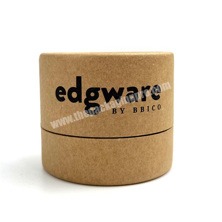 Wholesale luxury  Biodegradable Kraft Cardboard 50g push up Stick Deodorant Container Cosmetic Paper Packaging factory
