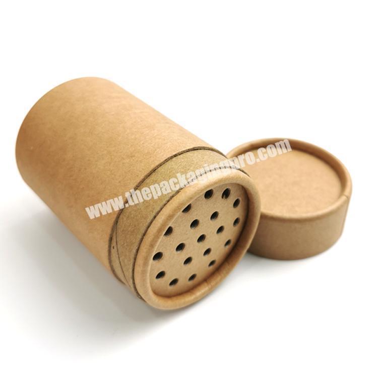 eco friendly custom design Round Box tea paper tube packaging factory