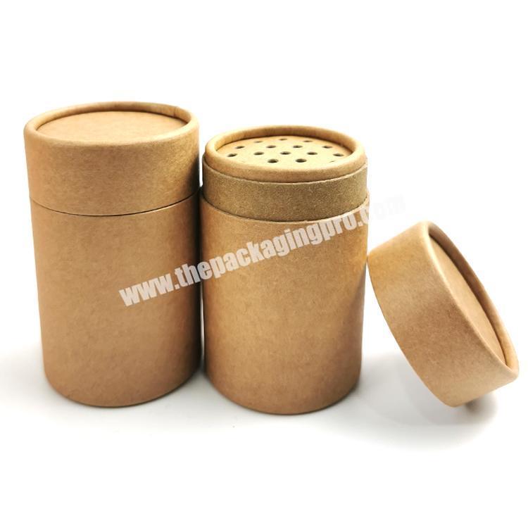 eco friendly custom design Round Box tea paper tube packaging manufacturer