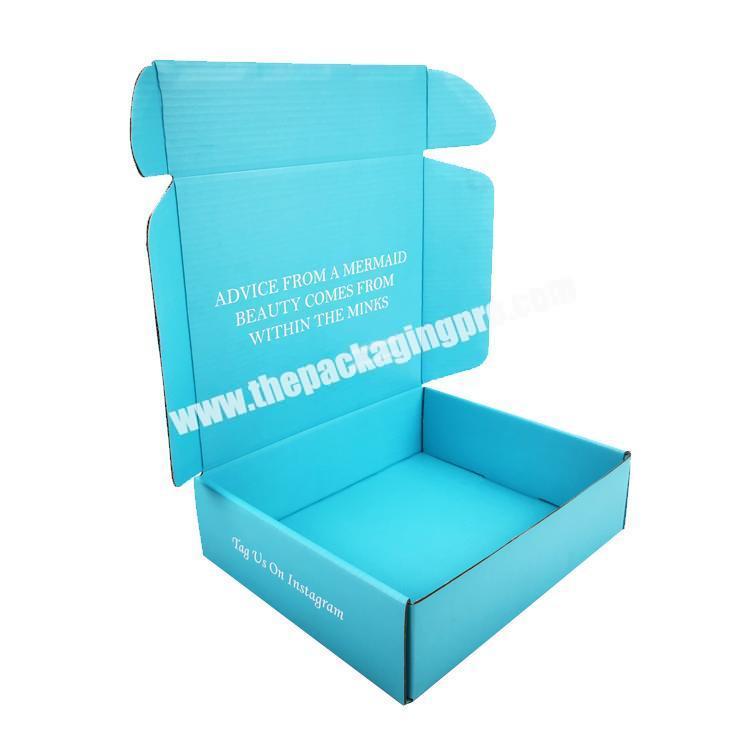 custom luxury clothing flat shipping boxes cardboard mailer box holographic shipping boxes with logo 