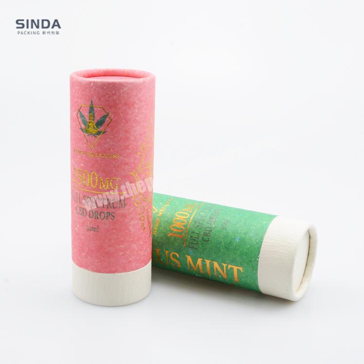 wholesale custom high quality eco friendly material round cylinder kraft paper cardboard tube packaging