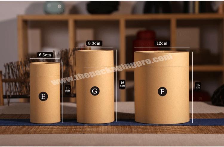 wholesale kraft paper tube luxury paper tube eco-friendly round paper box factory