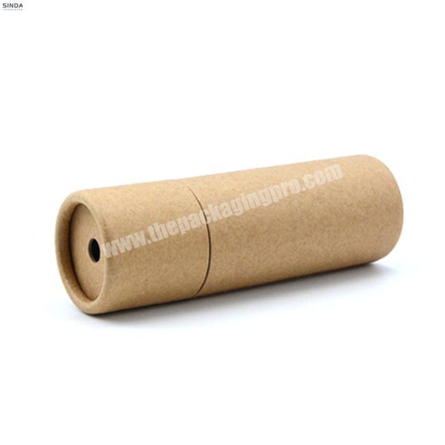 custom wholesale kraft paper tube luxury paper tube eco-friendly round paper box 