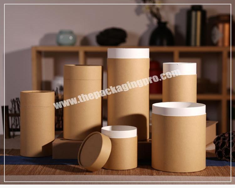 wholesale kraft paper tube luxury paper tube eco-friendly round paper box