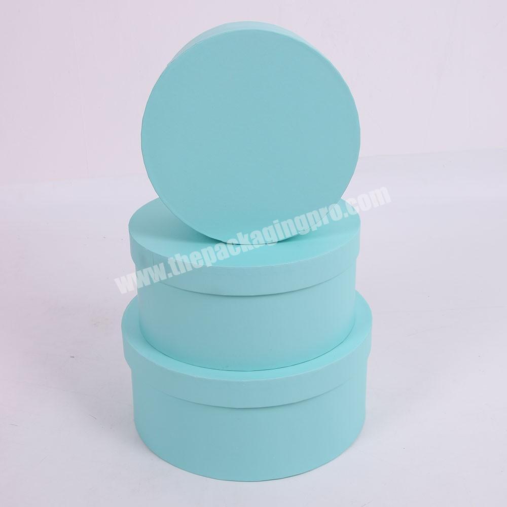 2245 Custom Color Paper round cylinder gift box