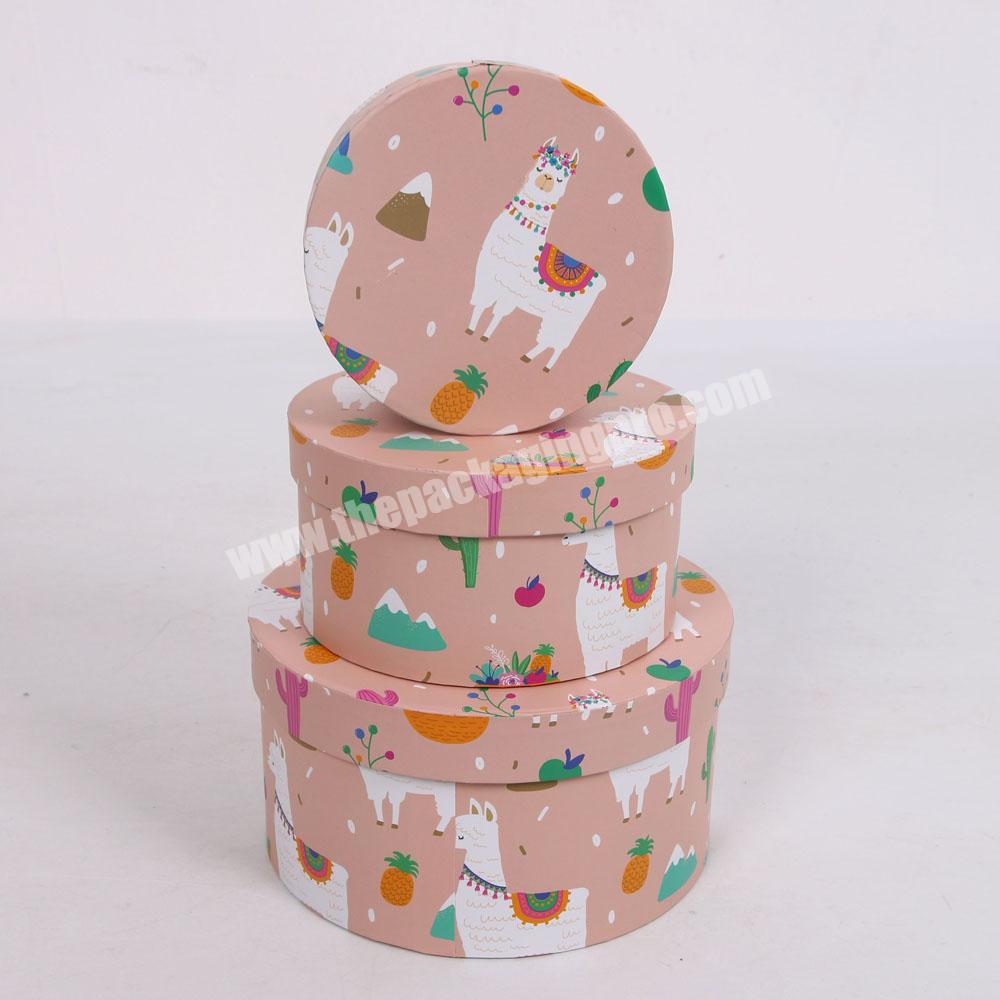 2247 Shihao factory price custom round box packaging