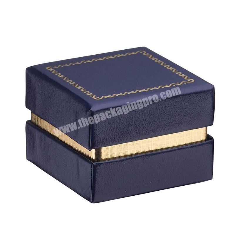 2PC Box Necklace box Navy Blue Jewelry box