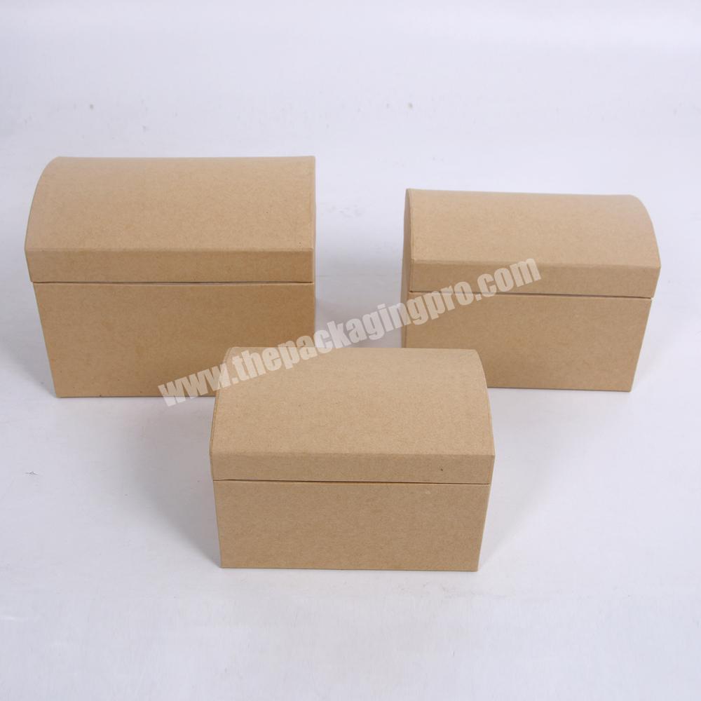 3011 Shihao Kraft Cardboard Paper Jewelry Gift Box With Logo
