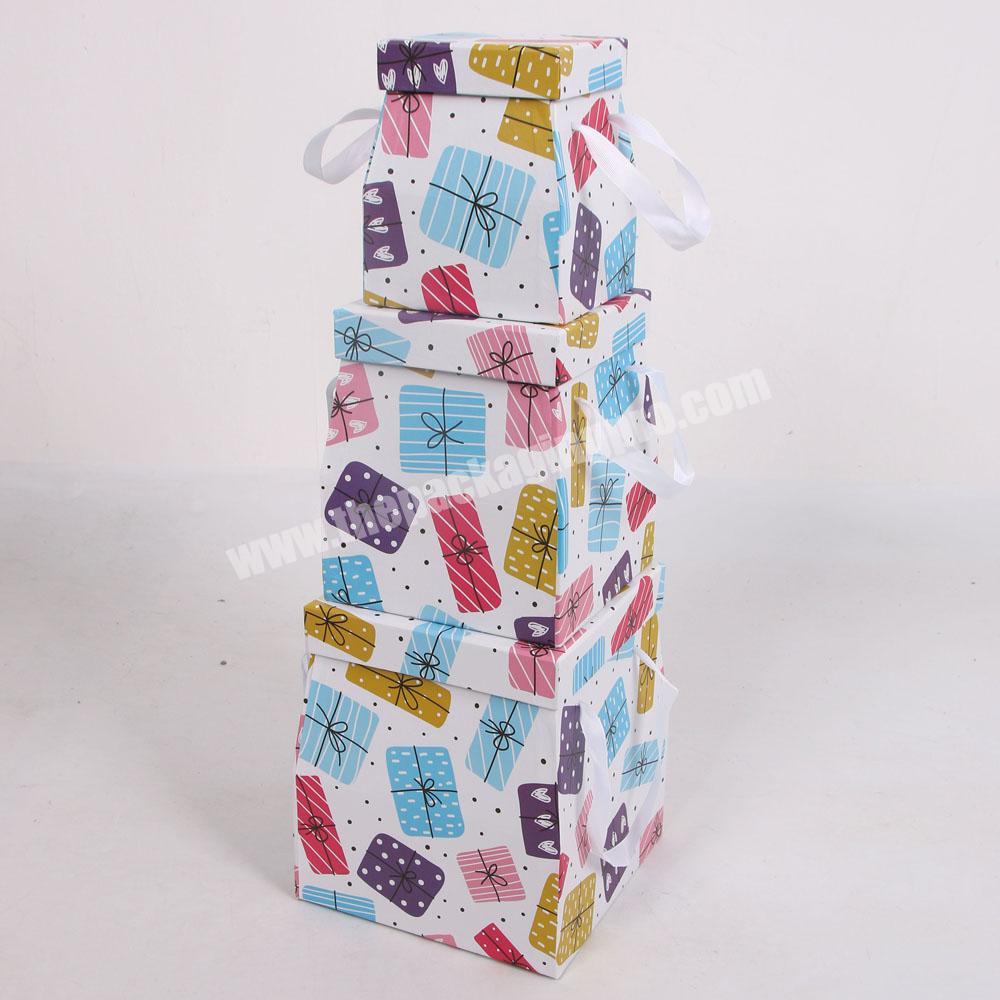 3018 Shihao Good-selling Portable christmas gift paper box