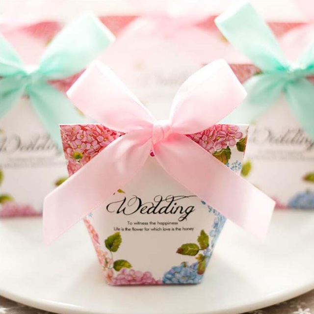 30pcs/lot New Style Wedding Favor Box Sweet Candy Box Gift Box for Wedding Party Favor Decor