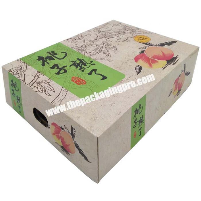5 layers corrugated paper carton fruit packaging box for mango