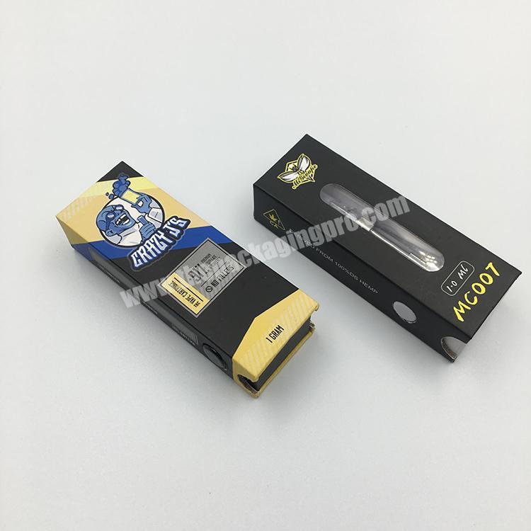 510 thread vape pen cbd ceramic cartridge battery packaging boxes with low price