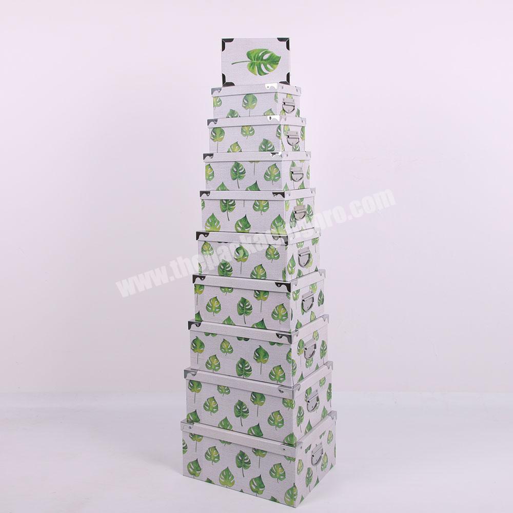 608 handmade rectangle paper gift packaging boxes