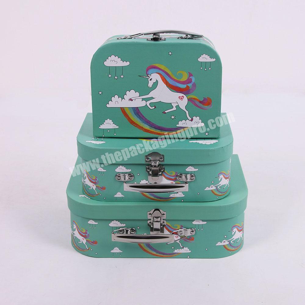 8024 wholesale custom paper suitcase box