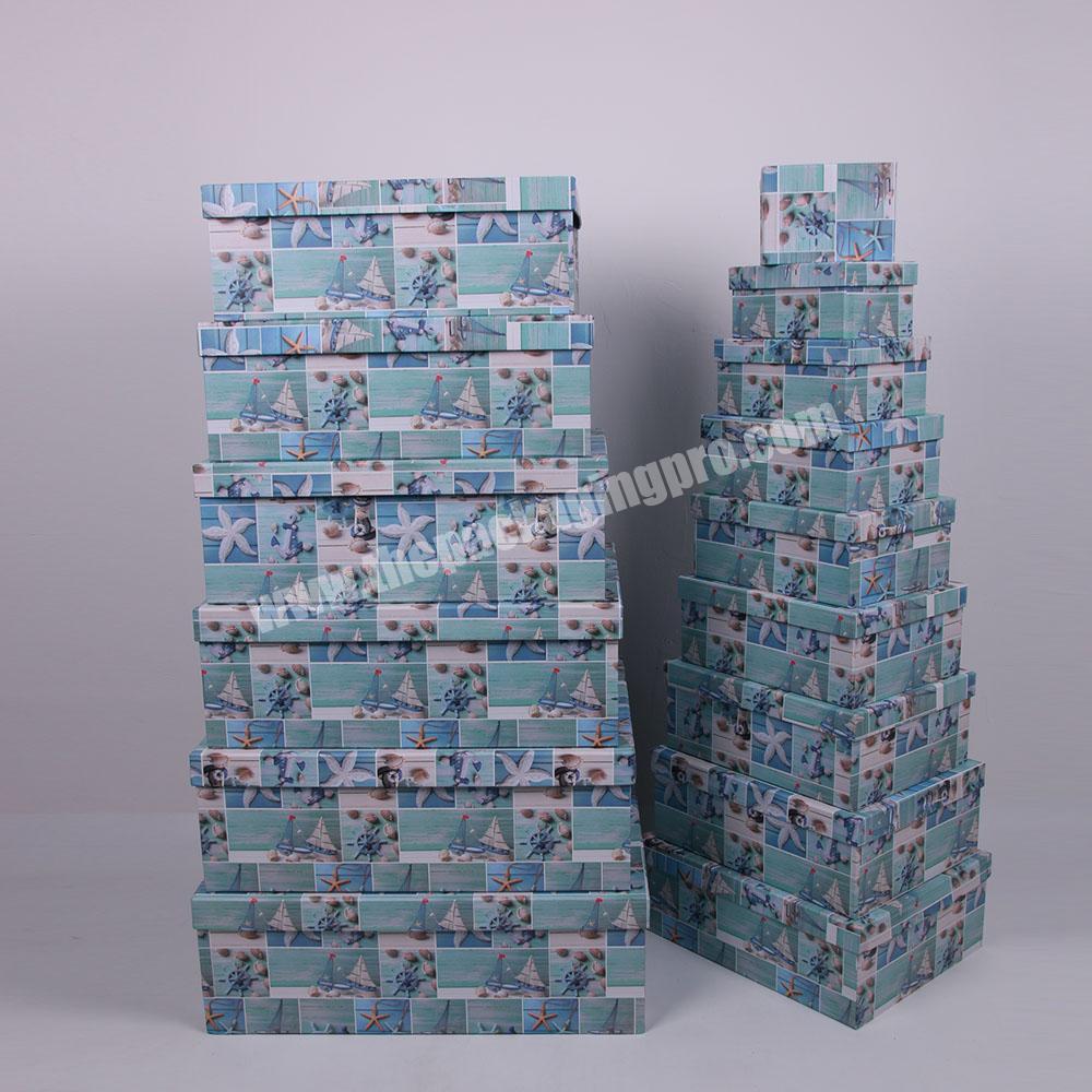 809 Shihao fancy coated paper custom gift boxes