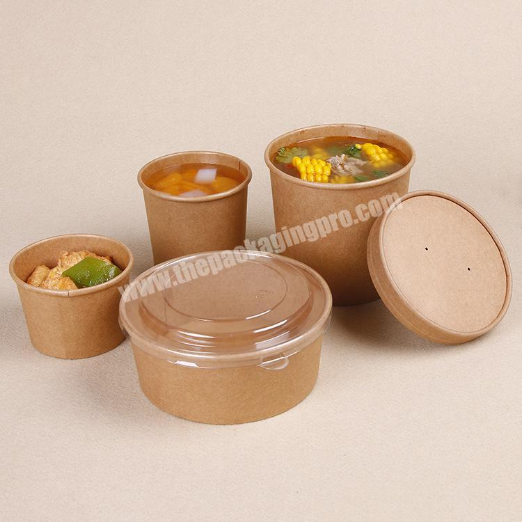 Disposable Paper Soup Containers - Soup Containers - Takeaway Soup