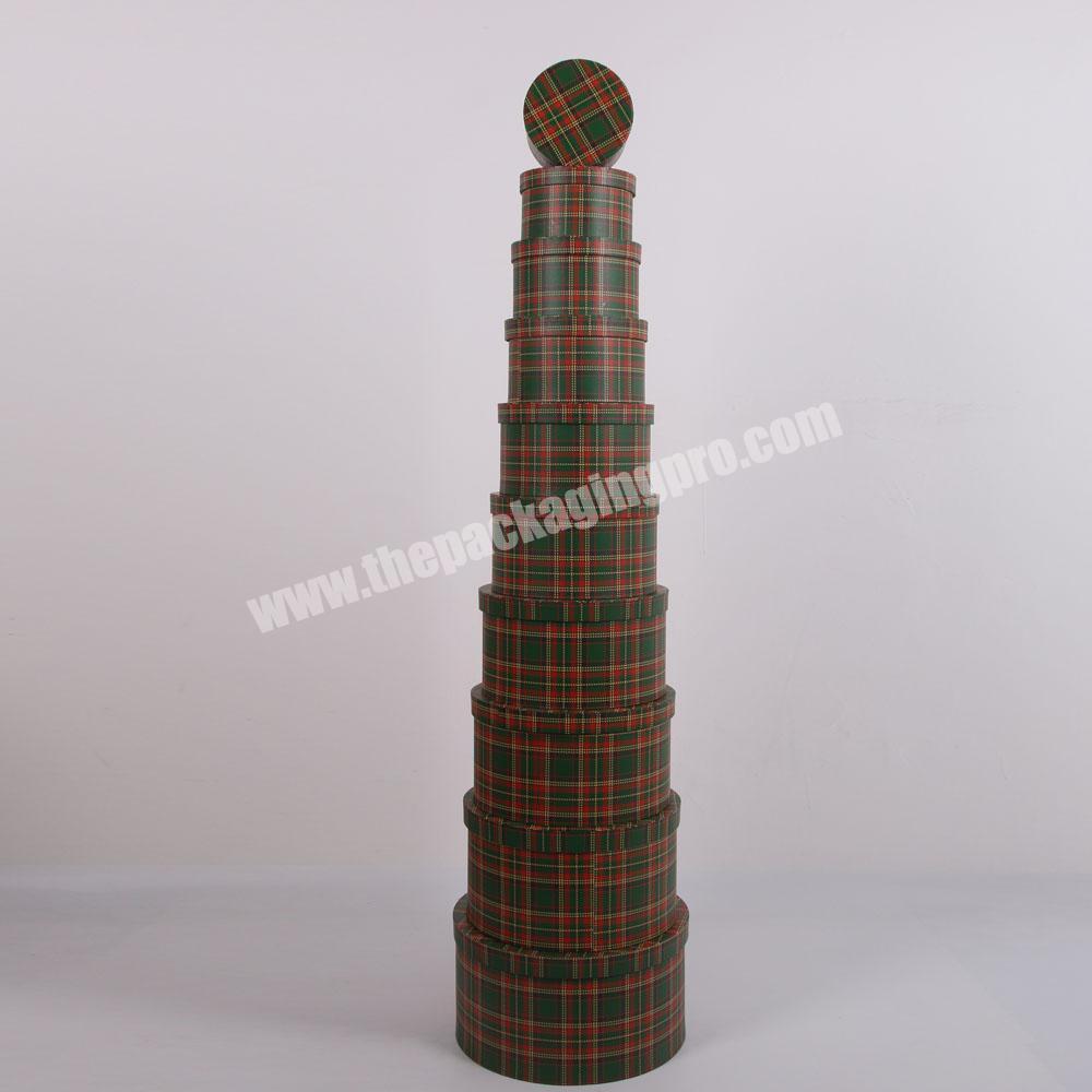 813 ShiHao packing factory cylinder shape gift box