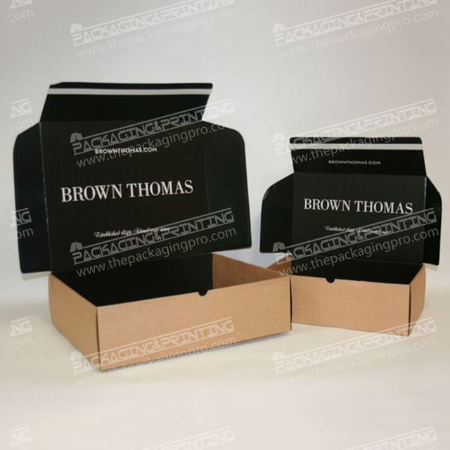 E-corrugated packaging box printing logo