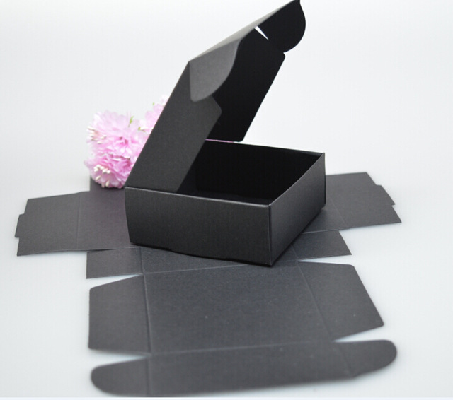 Joy, 9*8.6*1.6cm, black gift Boxes , gift packaging paper box , gift cardboard boxes