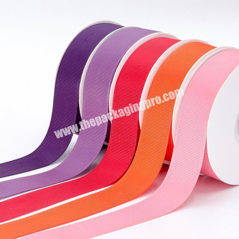 A variety of color cheap high quality  18 inch to  4 inch Chinese wholesale  handmade brown grosgrain ribbon for all occasion