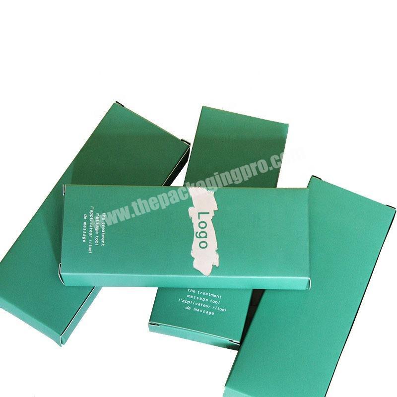 Accept OEM printed packaging foldable paper box with logo