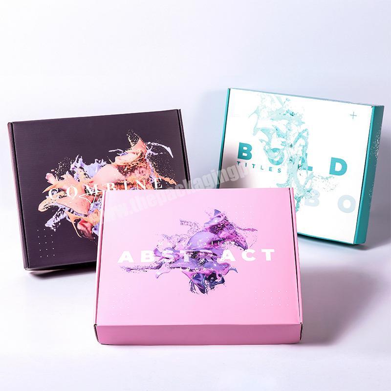 Airplane gift box Custom clothes packing boxes color printing corrugated boxes for packing