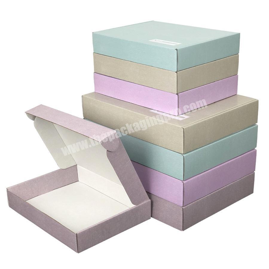 Airplane gift box custom packing paper box color printing corrugated boxes apparel packing box