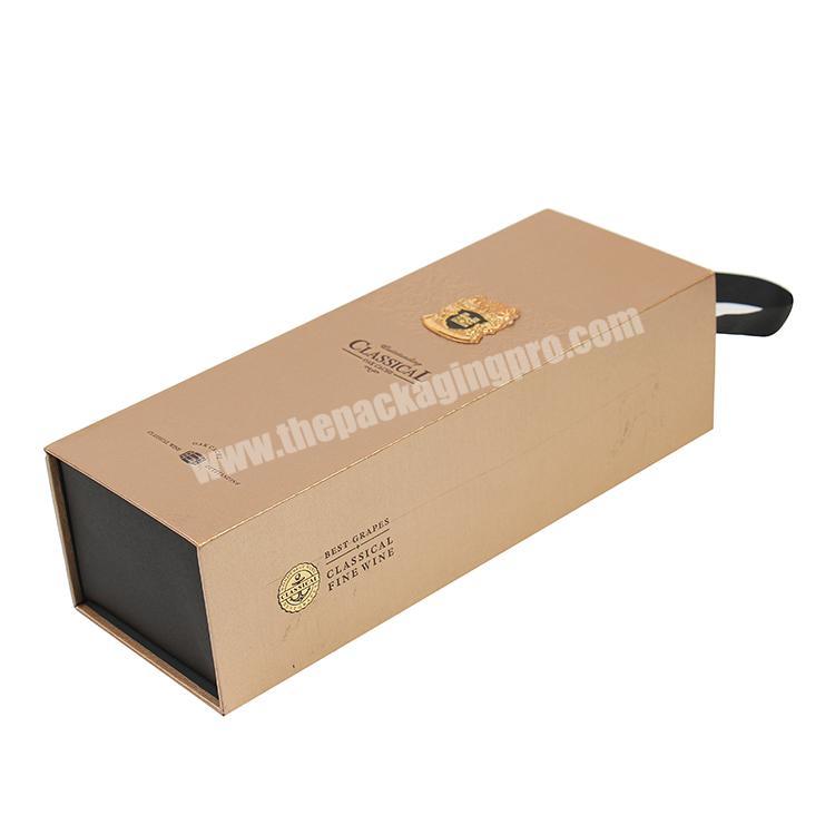 Alibaba Antique Custom Customized Wine Cardboard Packaging Paper Gift Box And Labeling Services