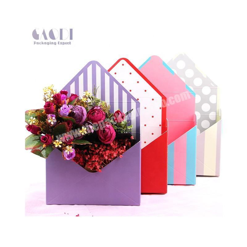 Amazon Hot Selling Flat Cheap Shipping Cost Preserved Flowers In A Envelope Shaped Packing Box