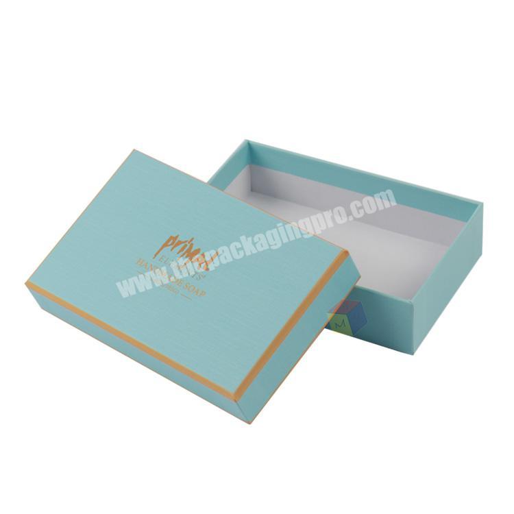 baby blue rigid cardboard alibaba gift box with lid