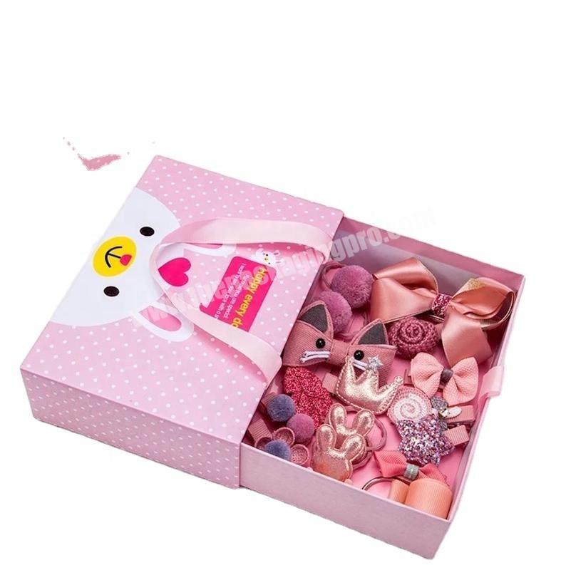 Baby hair accessories gift box exquisite children's birthday gift set