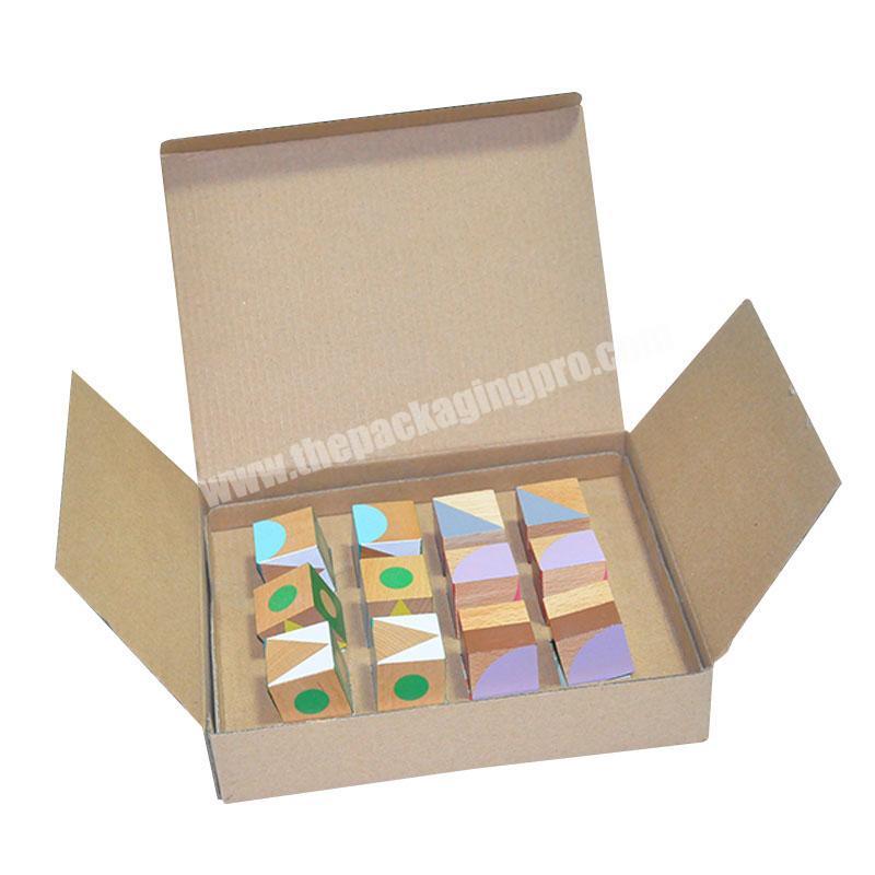 Baby Shadow Frame 6 Compartment Cardboard Luxury Arab Perfume Box