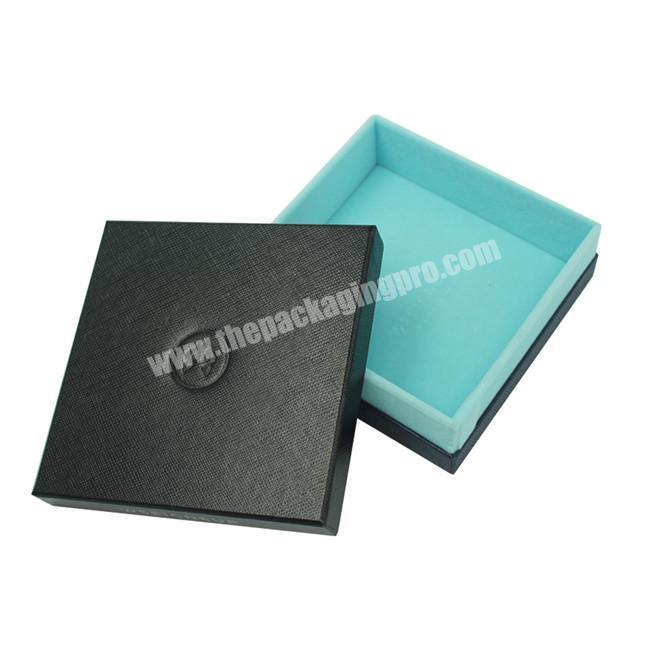 Base And Lid Shape Square Fashion Jewelry Packaging Box with Lid