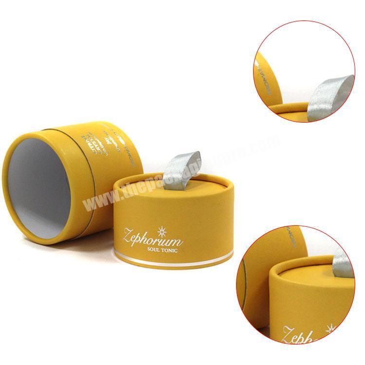 Beautiful cosmetic paper tube box for cosmetic