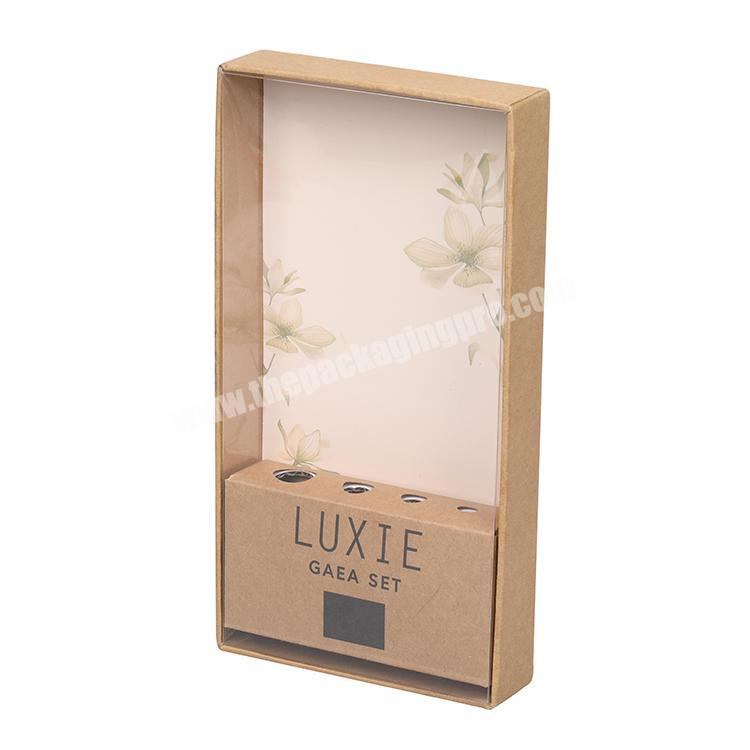 Beautiful Cosmetic Recyclable Box Makeup Brush Packaging