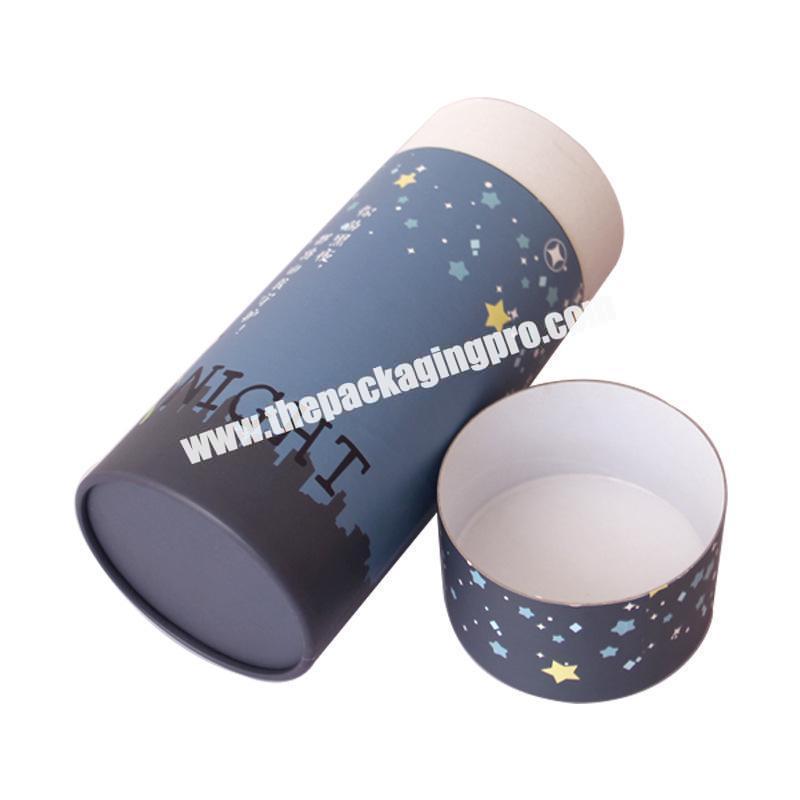 Beautiful creative candle aromatherapy packaging paper round box