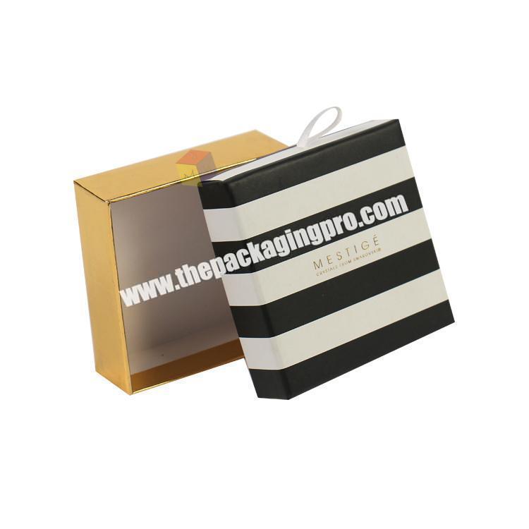 beautiful packaging necklace gift box with printing logo
