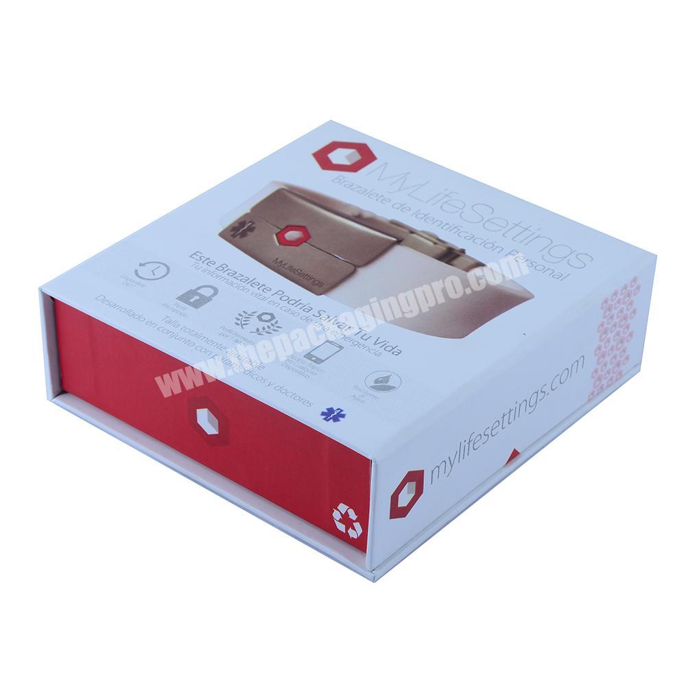 Beautiful printing design bangle packaging box with customer logo