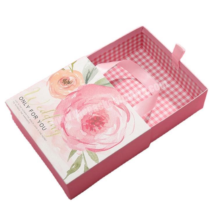 Beautifully customized packaging box paper chocolate packaging box