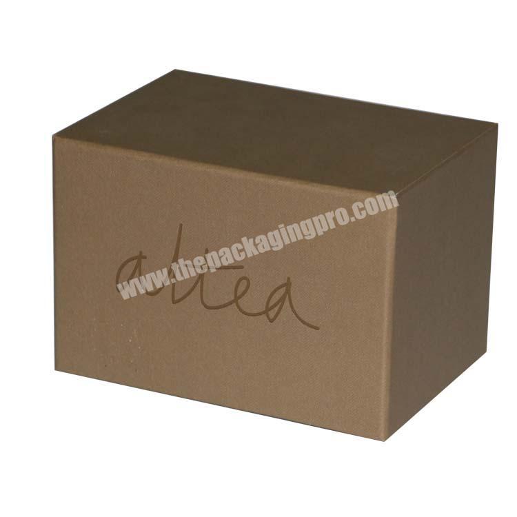 Beauty eco-friendly natural material recycled packaging printing paper gift box