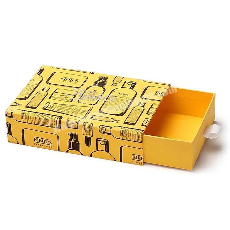 Beauty luxury printing colour drawer paper packaging box
