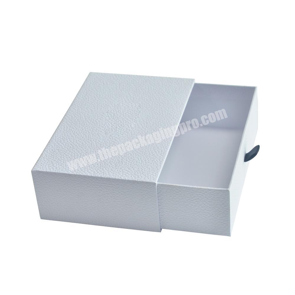 Beauty Packaging Drawer With Silk Handle Custom Logo With High Quality Boxes