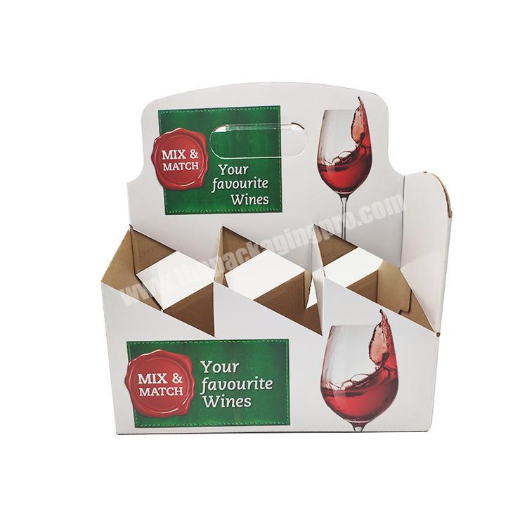 beer bottle carrier boxes packaging corrugated carton box bottle box price