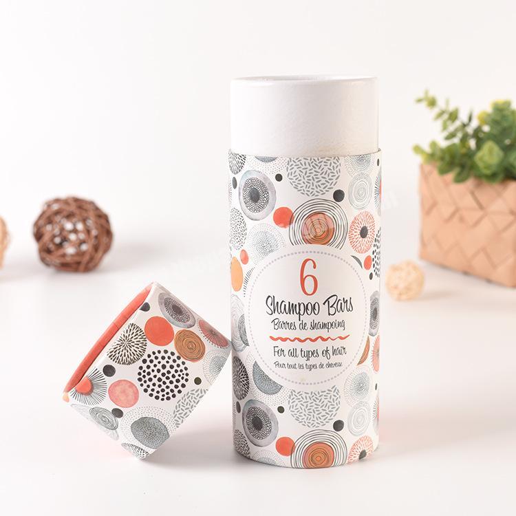 Beheart Custom Eco Friendly Skin Care Shampoo Cosmetic Paper Can Cylinder Paper Cans Round Cardboard Box Packaging Tube